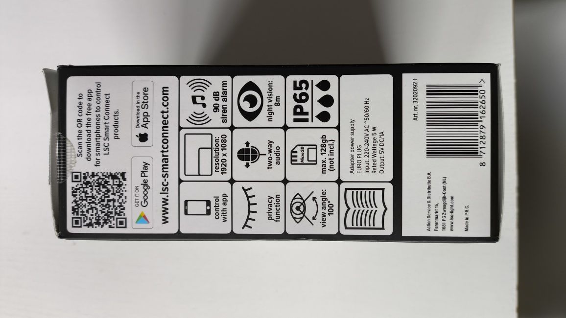 Sprzedam Kamera LSC Smart Connect Zewnętrzna Nowa