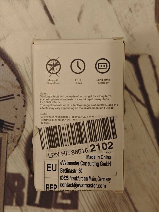 pulseira inteligente para repelir insectos