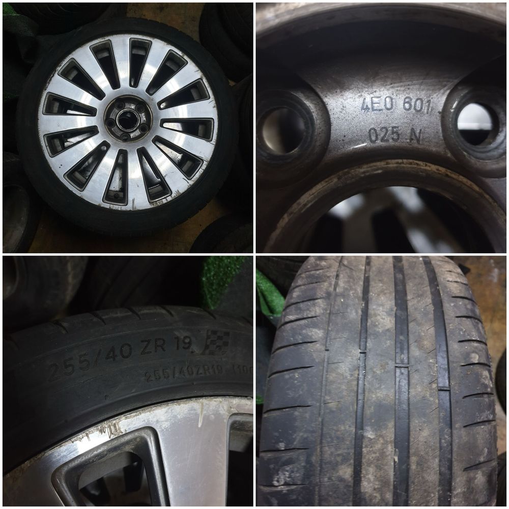 Диски з гумою літо 255/40/19 ауді фольксваген