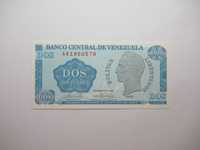 Banknot 2 boliwary 1989 Wenezuela