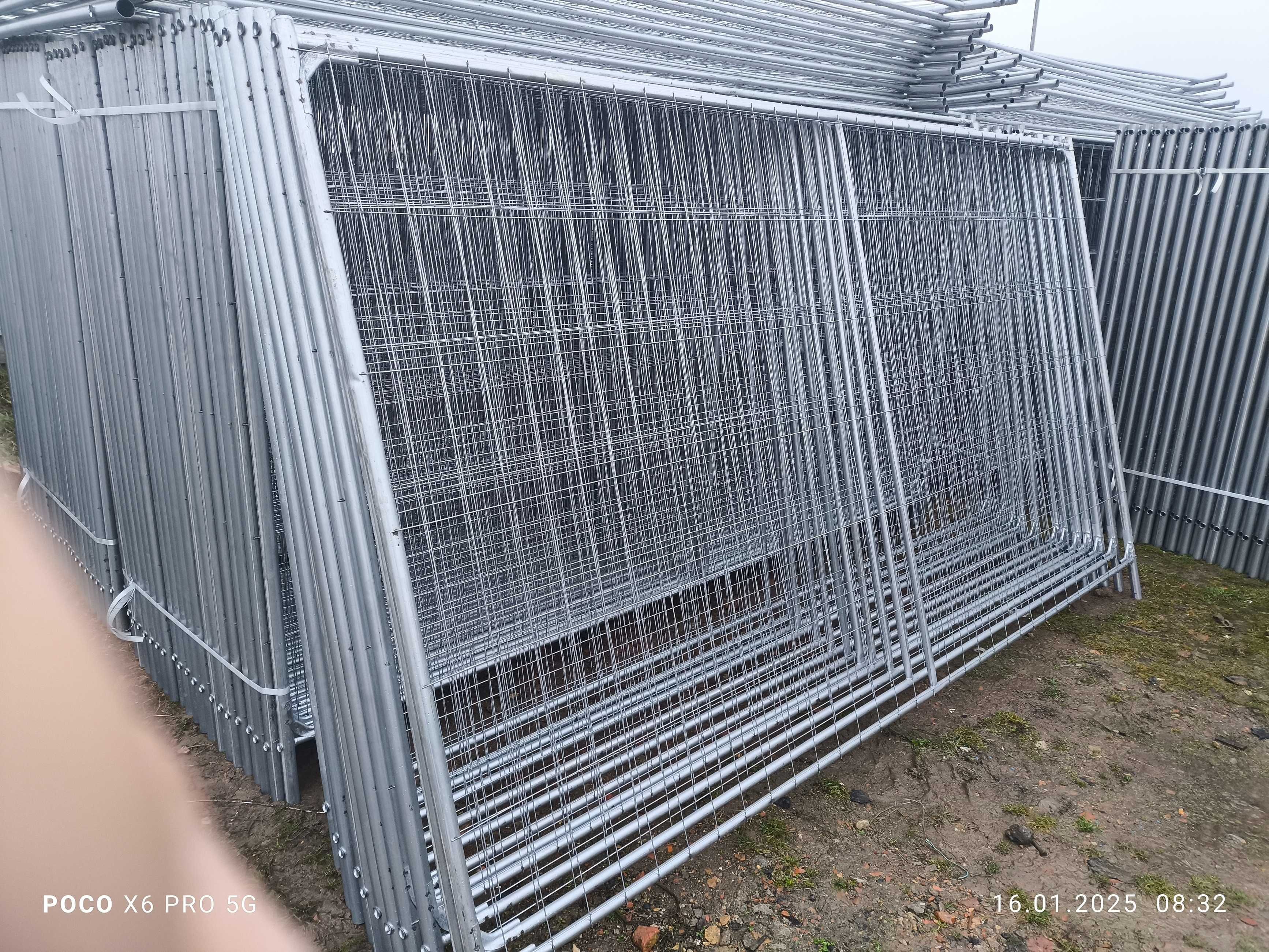 Ogrodzenie ażurowe Panel Płot 3,5x2m ZESTAW 70mb wzmocnione narożniki