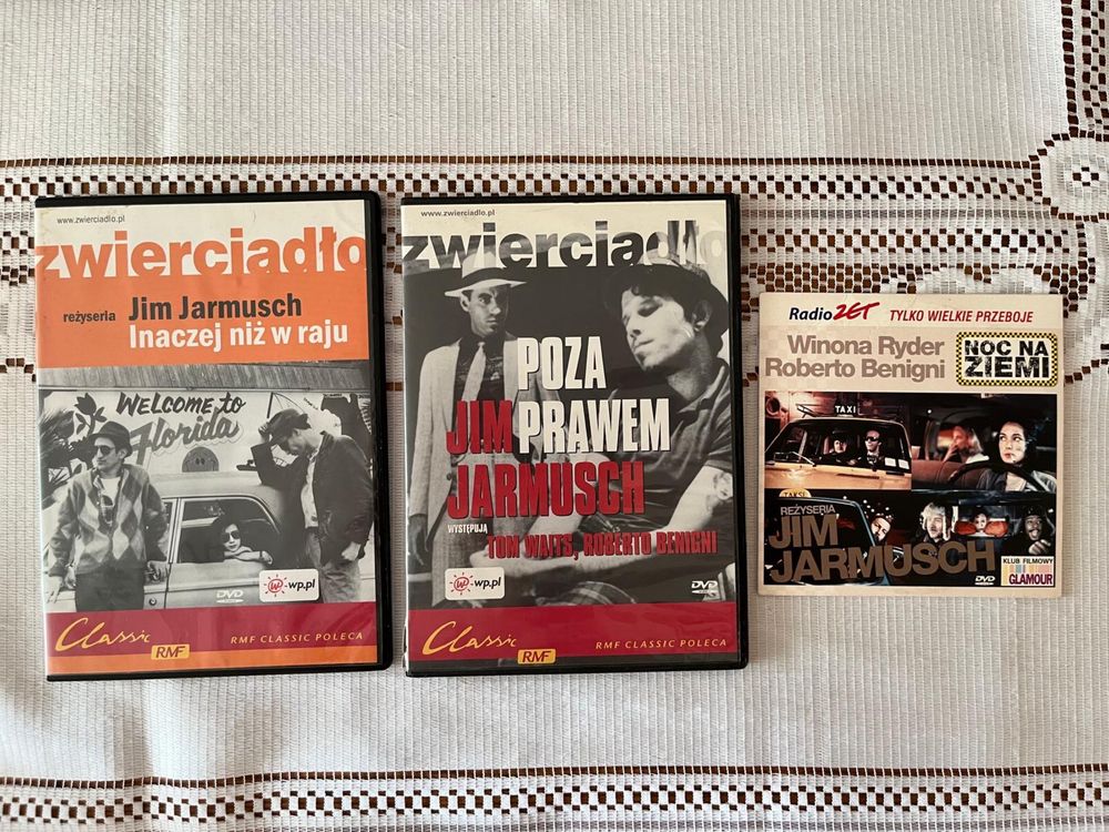 Jim Jarmusch DVD Inaczej niż w raju Poza prawem Noc na ziemi