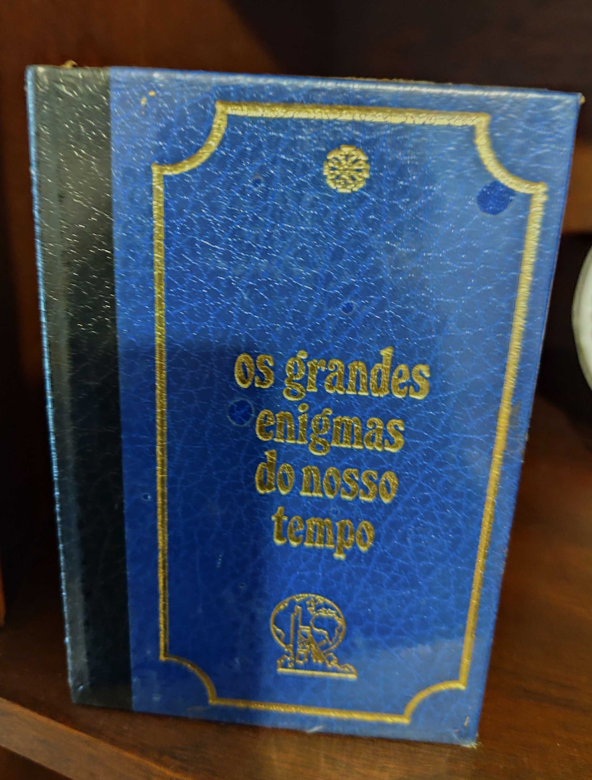 Colecção Os Grandes Enigmas Históricos, com encadernação luxuosa