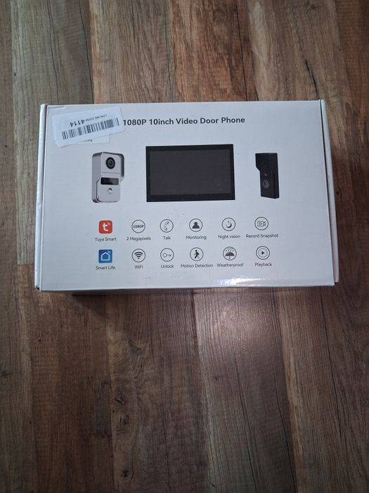 Wideodomofon 1080P z ekranem 10 cali