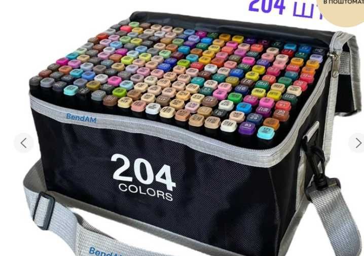 Маркери двосторонні TOUCH Sketch 204 шт.