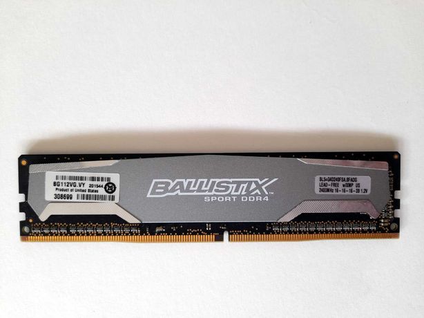 Memória RAM 4 Gb DDR4