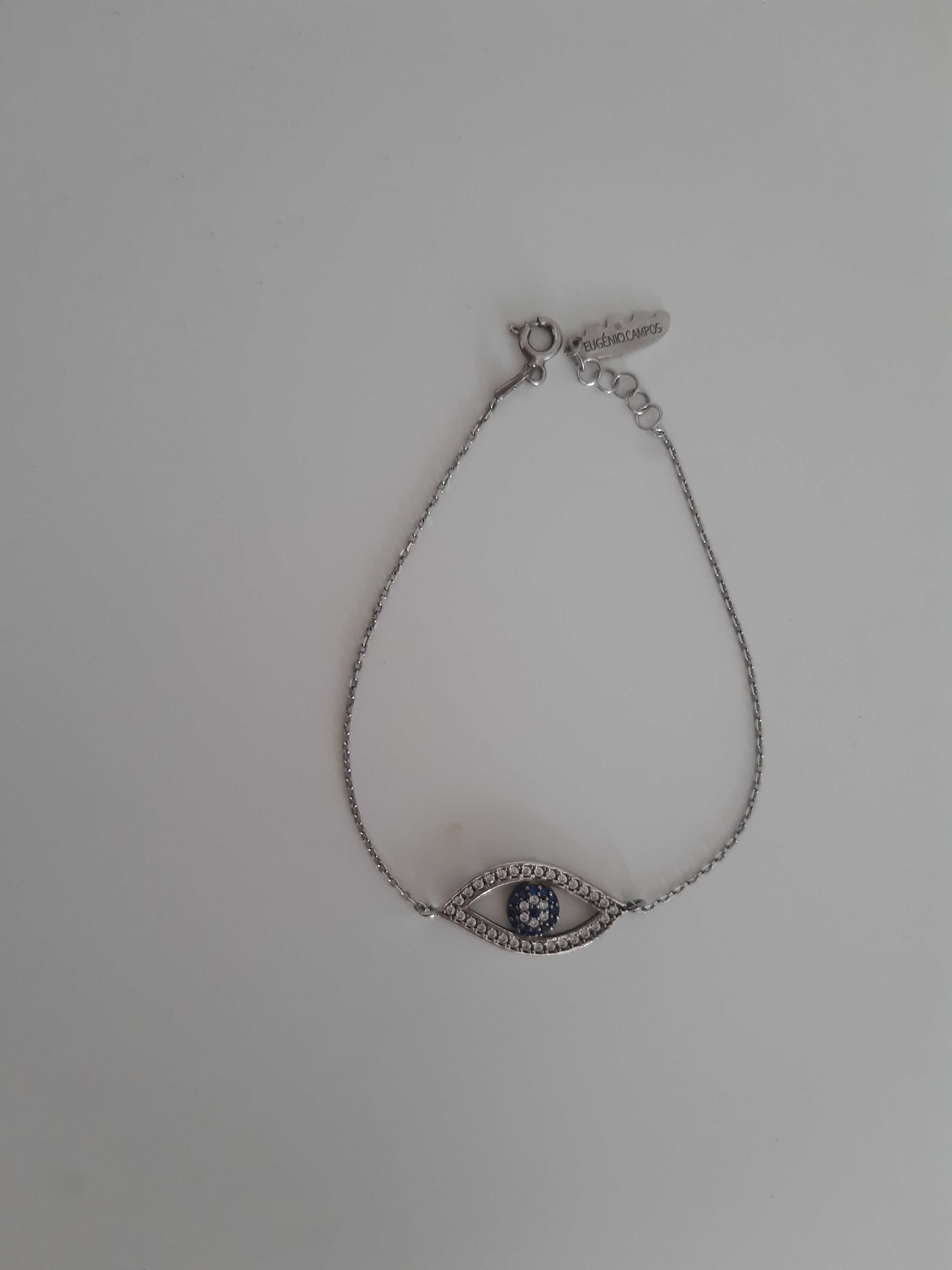 Pulseira Blue Mystic Eye em Prata com Zircónias – Eugénio Campos