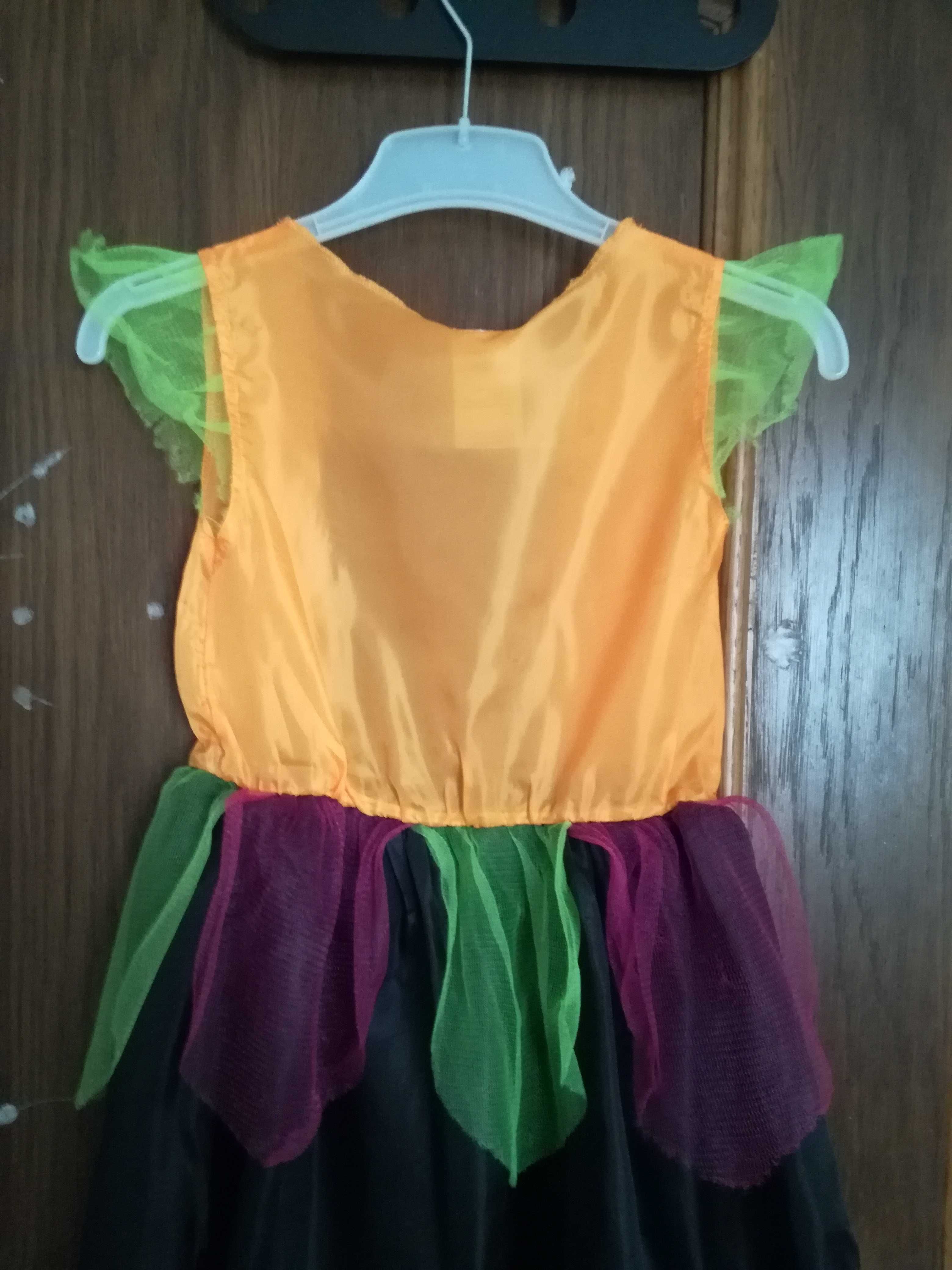 Fantasia disfarce vestido bruxa Halloween Carnaval da rainbow witch