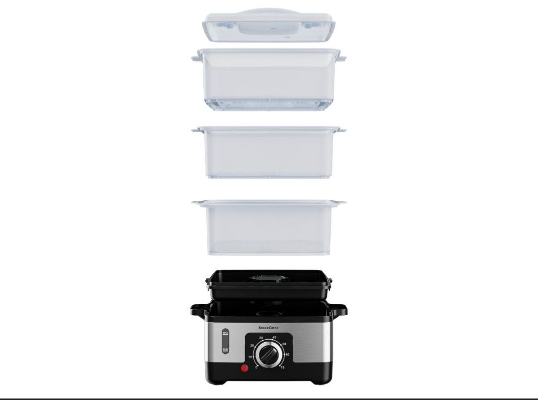 Parowar SilverCrest SDG 950 C3, 950 W. srebrny