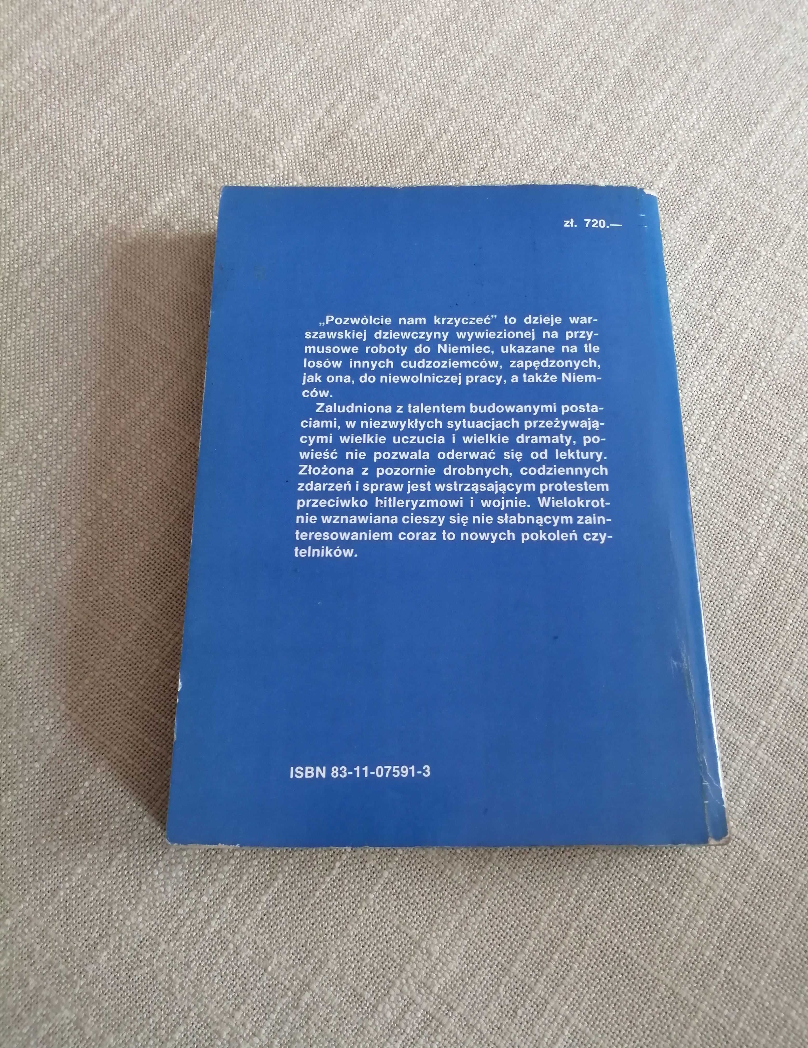 Pozwólcie nam krzyczeć Fleszerowa-Muskat