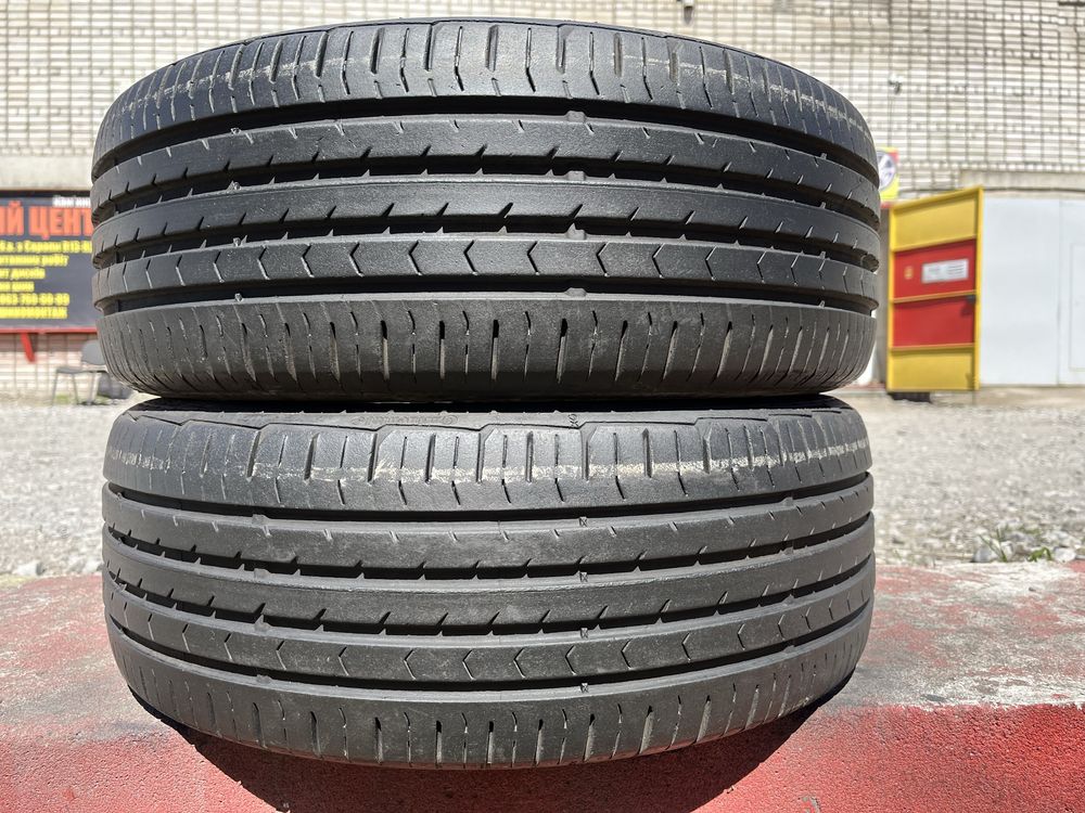 195/55 r15 Continental 2 шины как Новые