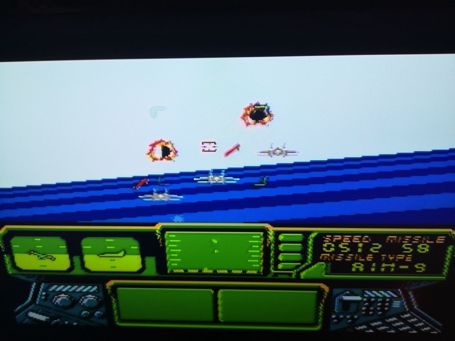 Top Gun Second Mission NES Nintendo gra PAL ANG (oryginał testowany)