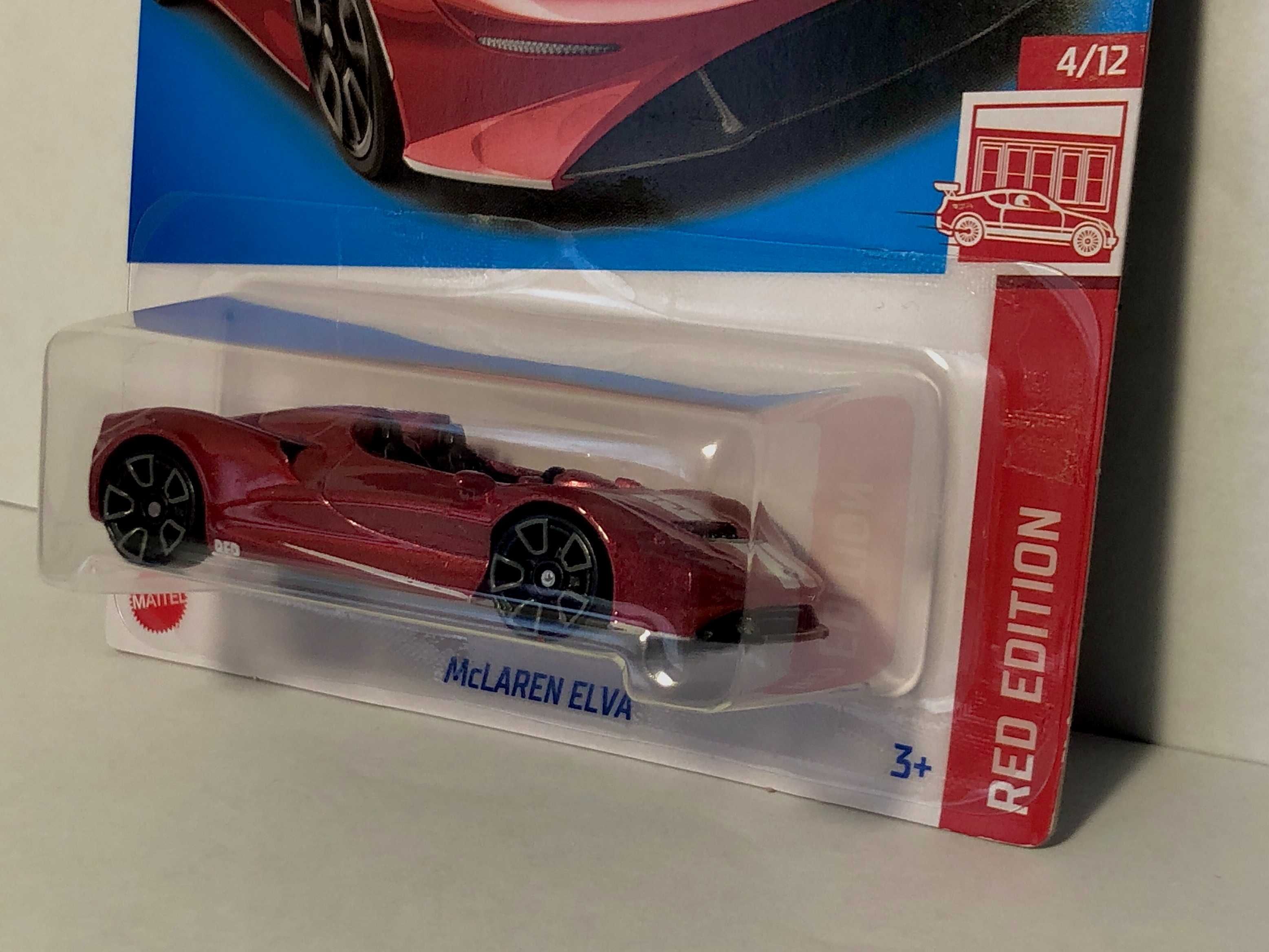 McLaren Elva з серії Red Edition від Hot Wheels