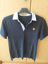 Polo azul Massimo Dutti