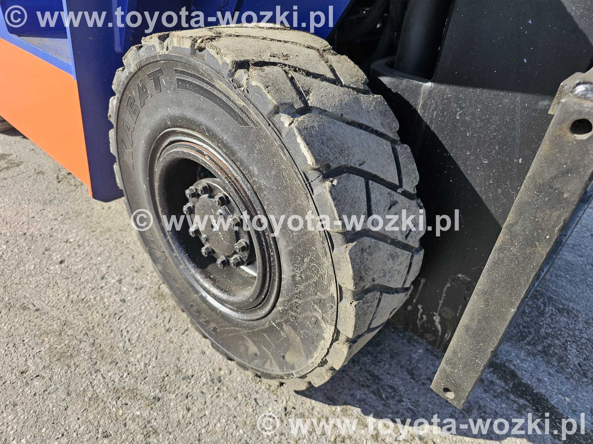 Wózek Widłowy TOYOTA 5FG15 Triplex 5500 mm, TOYOTA 5FGF15 widlak LINDE