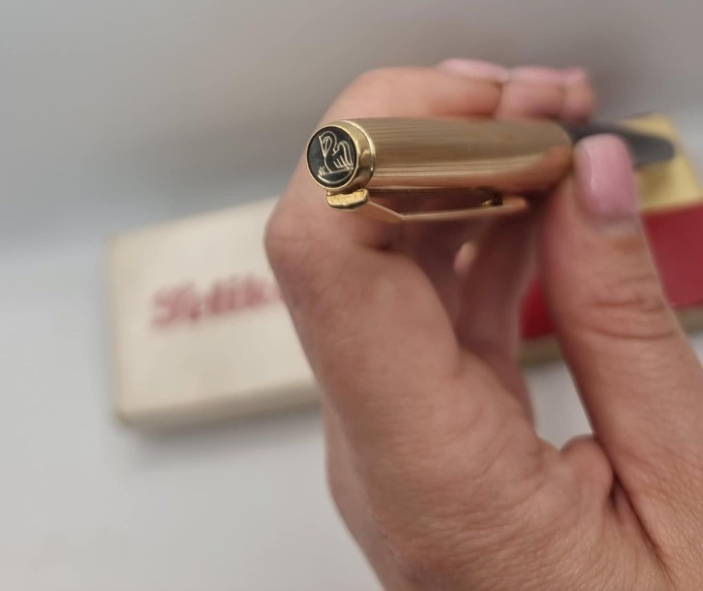 Nowe pióro wieczne pelikan p30 złota stalówka