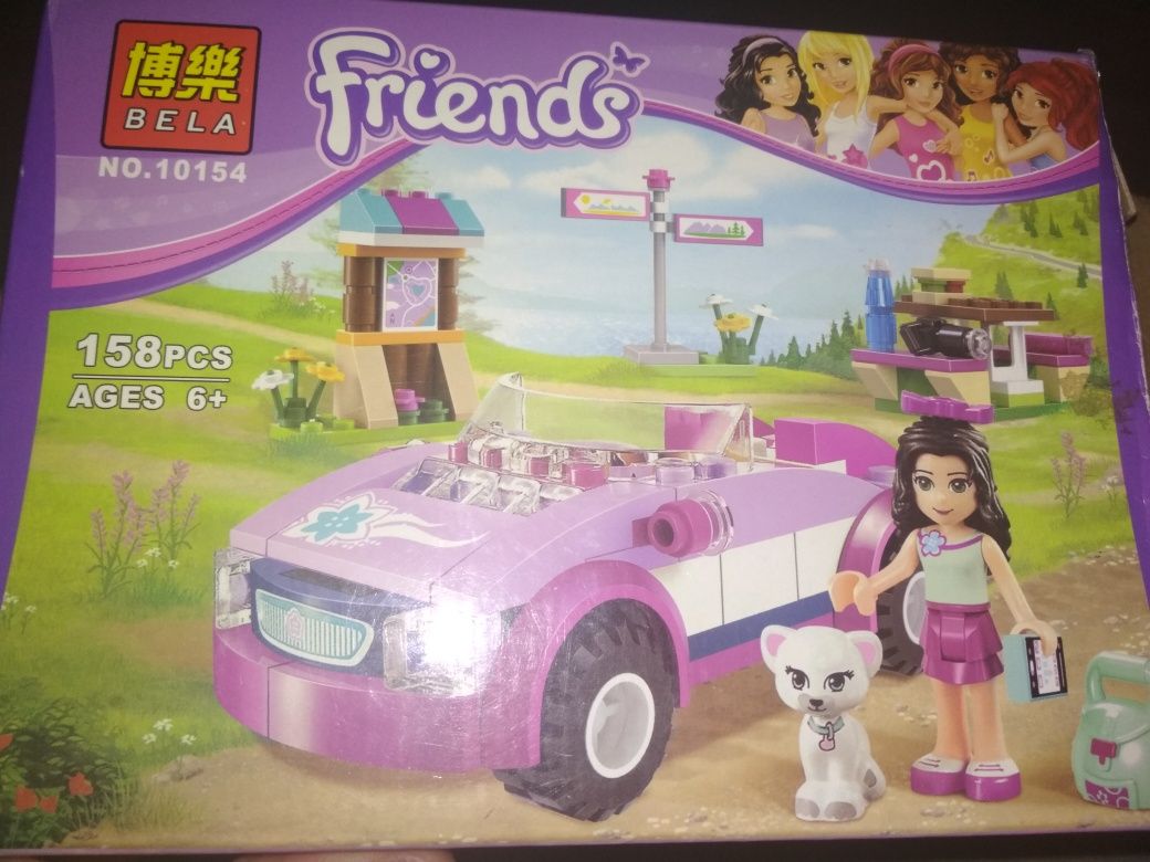 Конструктор Bela  Friends  Спортивный автомобиль Эммы , арт 10154
