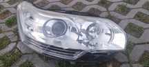 Citroen C5 X7 reflektor prawy 6206J0 bi-xenon uszkodzony