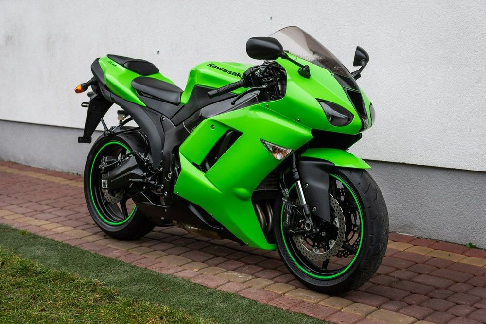 Kawasaki ZX ZX6R 600 2008 NINJA Raty Transport Największy Wybór MOTO W PL cbr r6