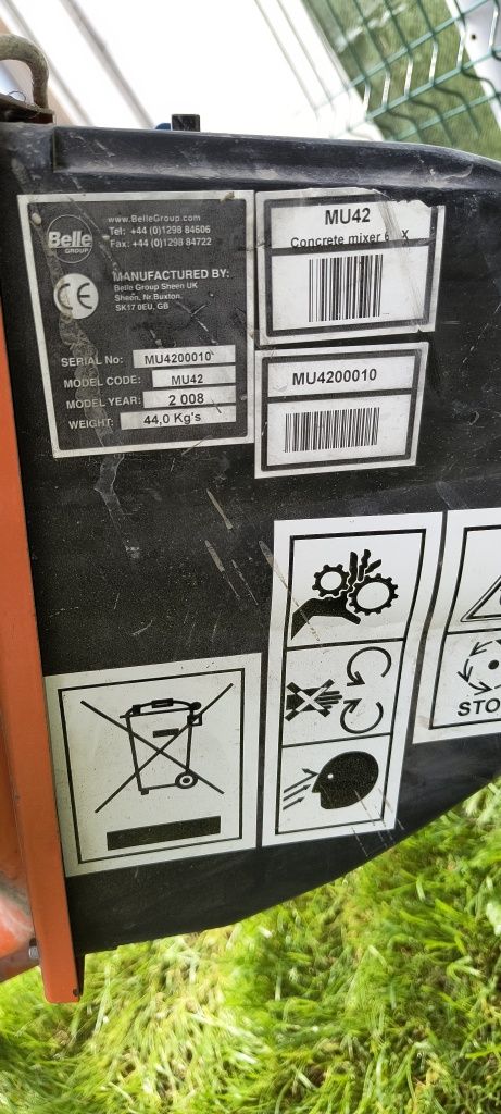 Betoniarka bardzo dobry stan