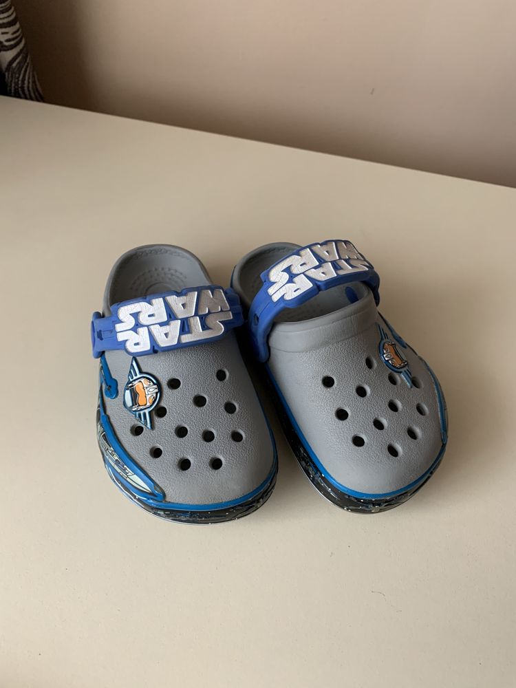 Crocs Star Wars С6 Светящиеся кроксы 23-24 р