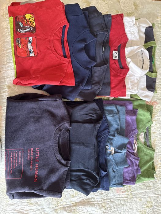 Lote roupa menino 5 anos