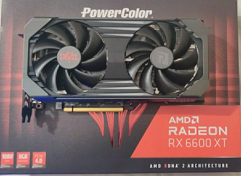 Видеокарта AMD Radeon RX 6600 XT