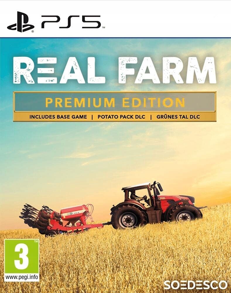 Real Farm Symulator Farmy NOWA FOLIA PS5 farming