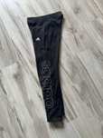 Czarne legginsy , getry adidas 11/12 lat