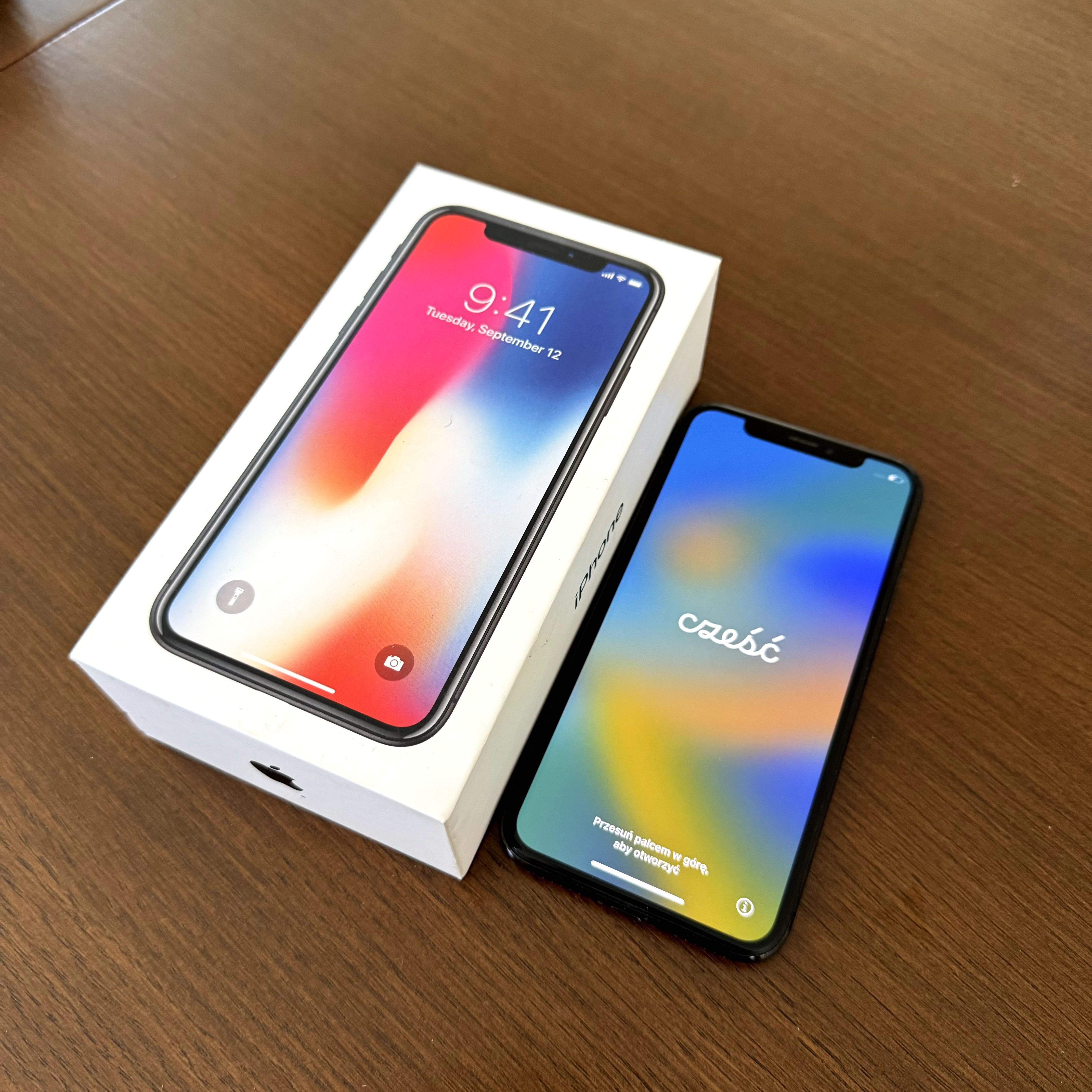 iPhone X Space Gray 64 Space Gray szary - idealny - MQAC2PM/a