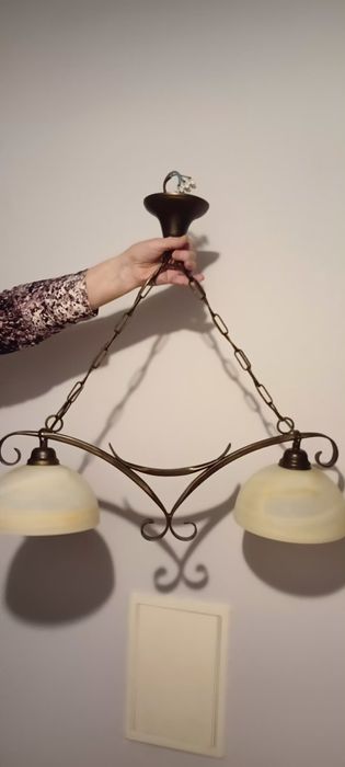 Piękna lampa wisząca