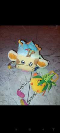 aktywizująca zabawka dla niemowląt kostka sensoryczna + gratis
