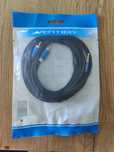Nowy kabel 2xrca do jack aux 3m długości aluminiowe