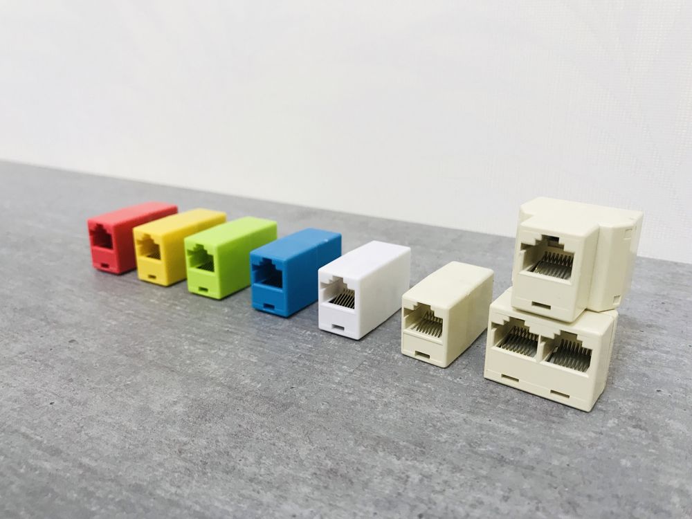 Джойнер Соединитель витой пары LAN , интернет разъемы RJ-45-RJ-45