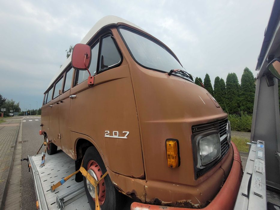 Mercedes L207,kamper,klasyk,oldschool, westfalia,unikat hanomag,benzin