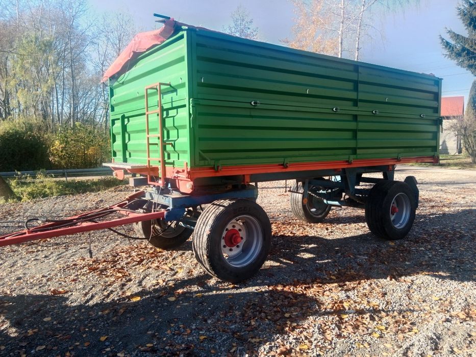 Przyczepa brandys agro 9 ton ZAMIANA