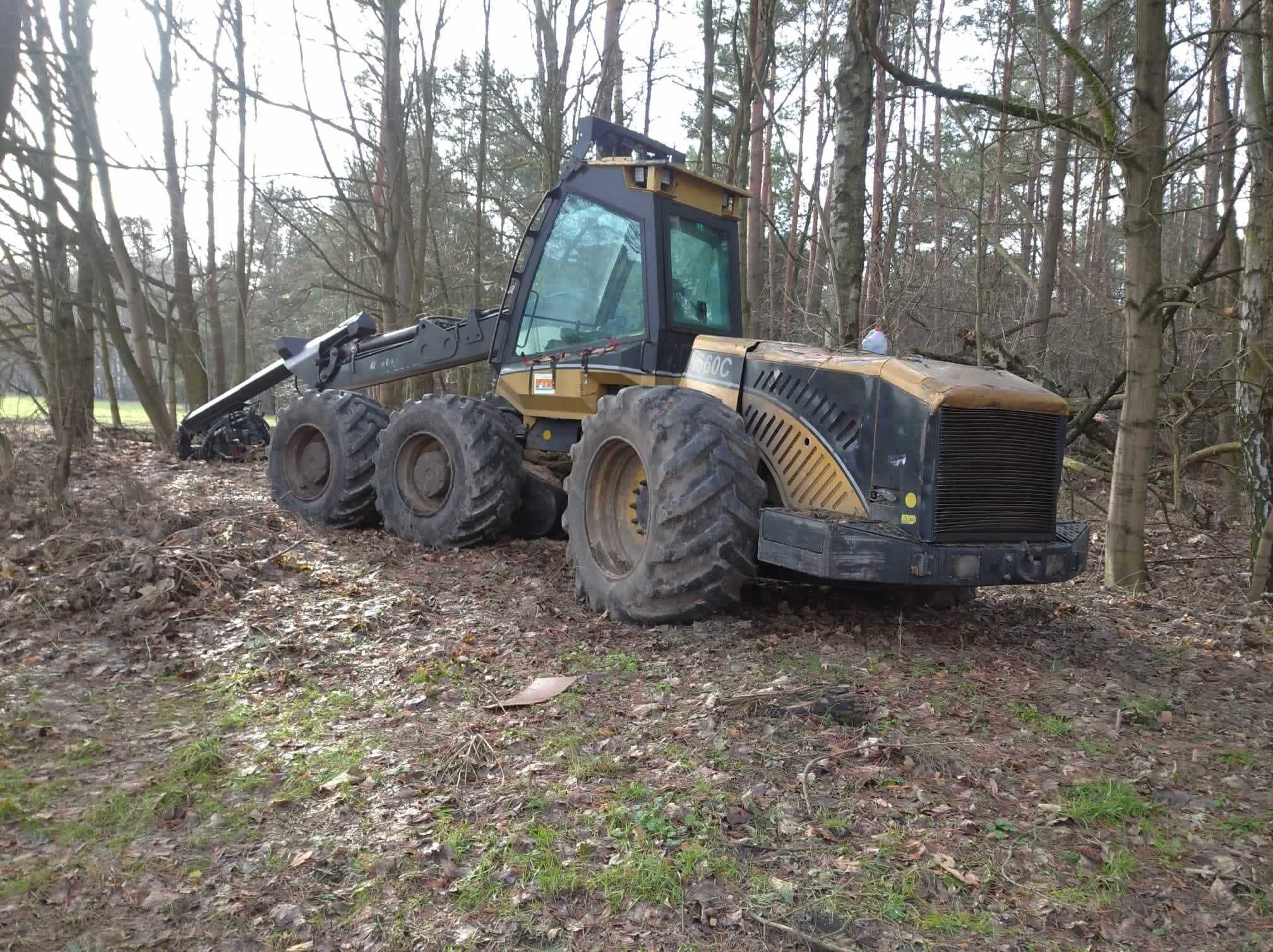 Harwester EcoLog 560C 2007r. z głowicą LogMax 5000D 2012r.