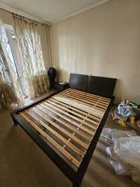 Дерев'яне ліжко, деревянная кровать