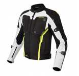 Kurtka Tekstylna Rebelhorn Borg Black/Grey/Flo Yellow 2XL