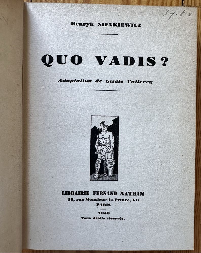 Quo vadis educao muito antiga ilustrada