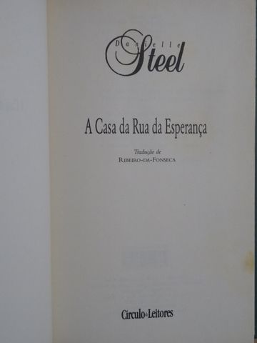 A Casa da Rua da Esperança de Danielle Steel