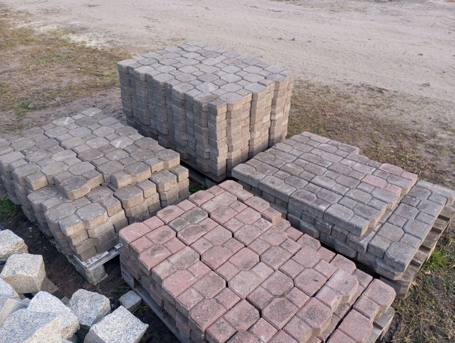 Kostka brukowa uzywana