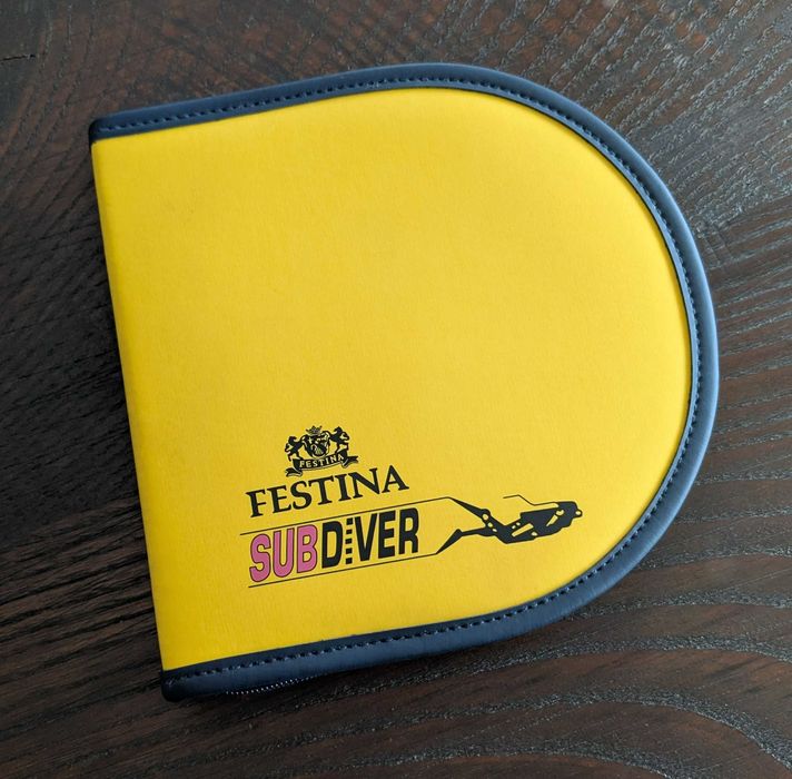 Festina Depthmeter Divers F6694/1 - *NOVO* (Relógio de Mergulho)