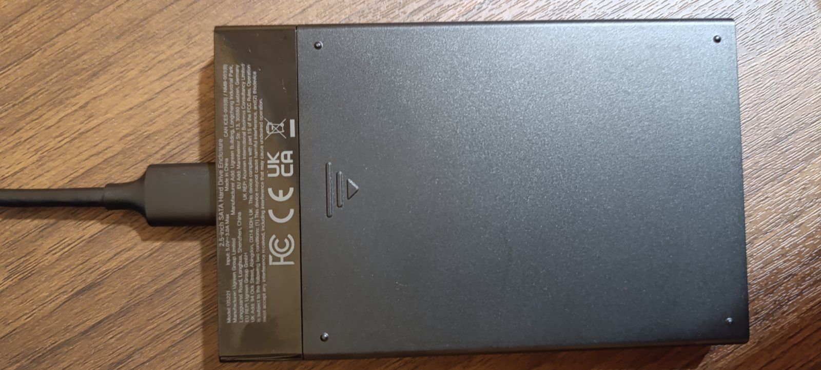 Зовнішня кишеня UGREEN 3.0 для накопичувача SSD.