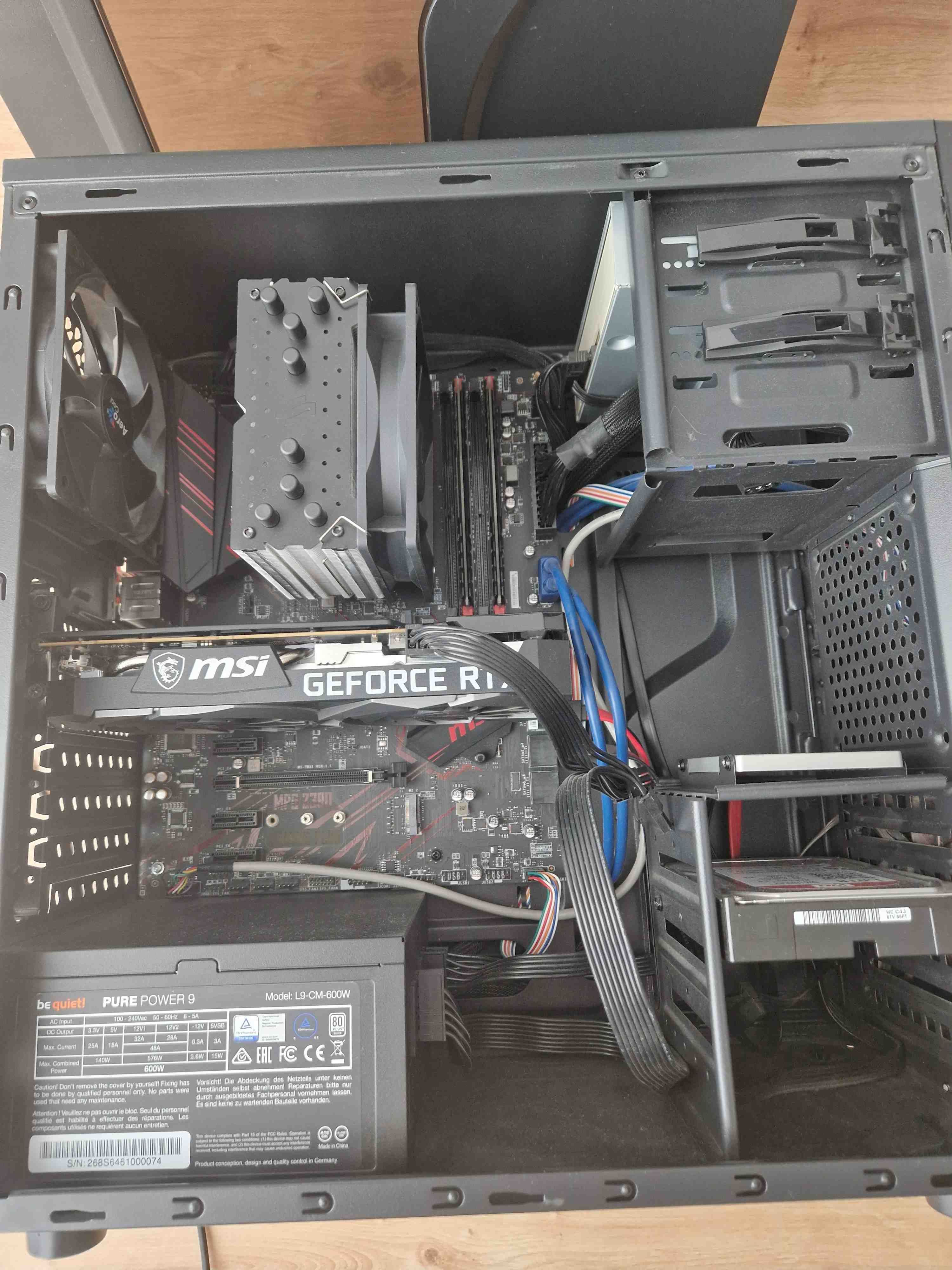 Sprzedam komputer stacjonarny i5 9400f,MSI RTX3060 12GB