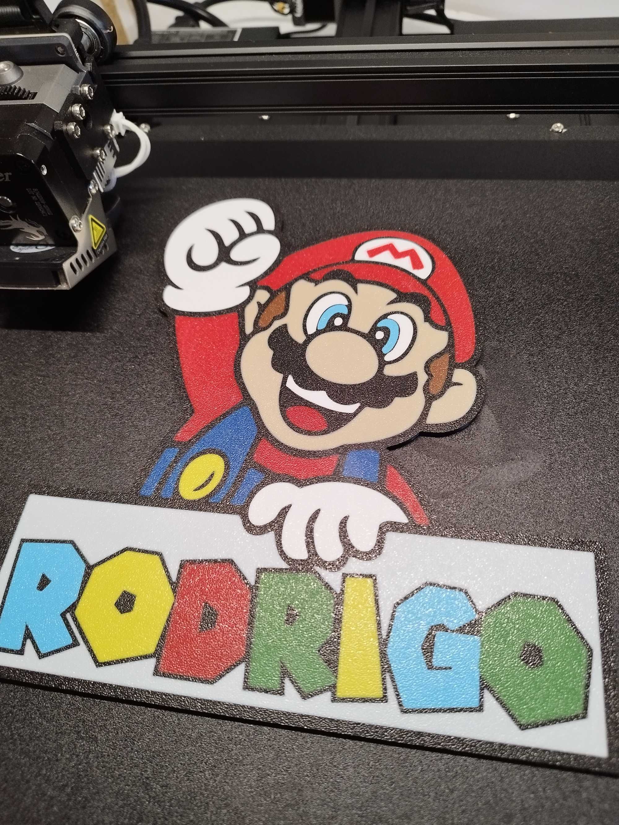 Placa personalizada para menino