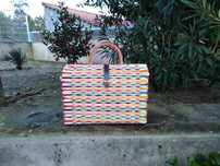 Cesta de junco tradicional português