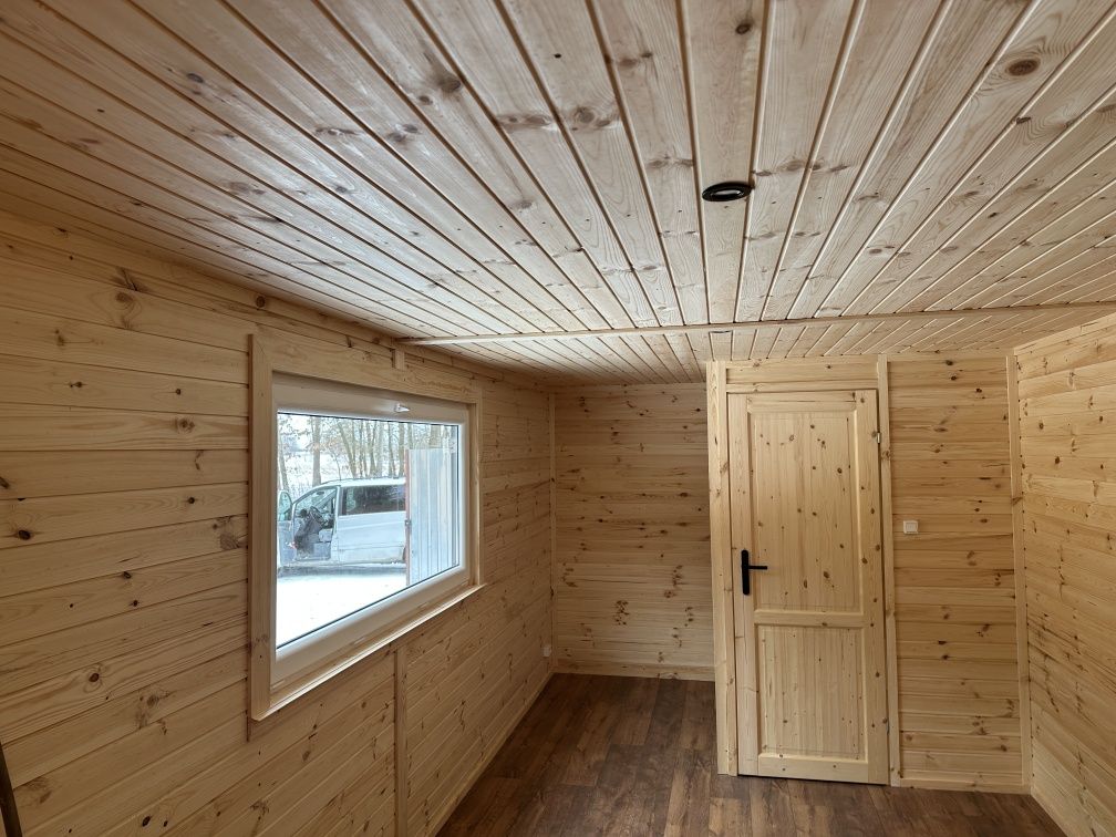 Domek drewniany3x8 Taras , dostępny od ręki