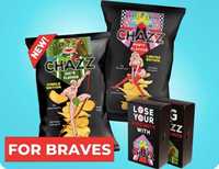 Чіпси CHAZZ Chips Dick Flavour box подарунок CHAZZ Chips Pussy Flavour