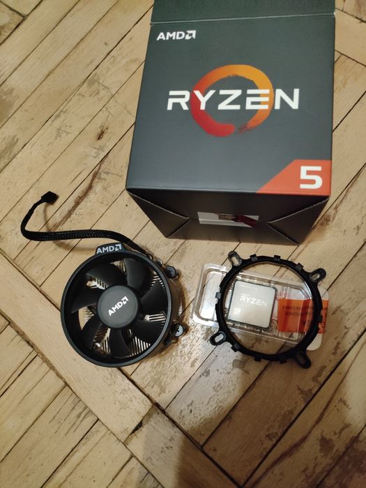 Процессор AMD ryzen 5 1400 з кулером!